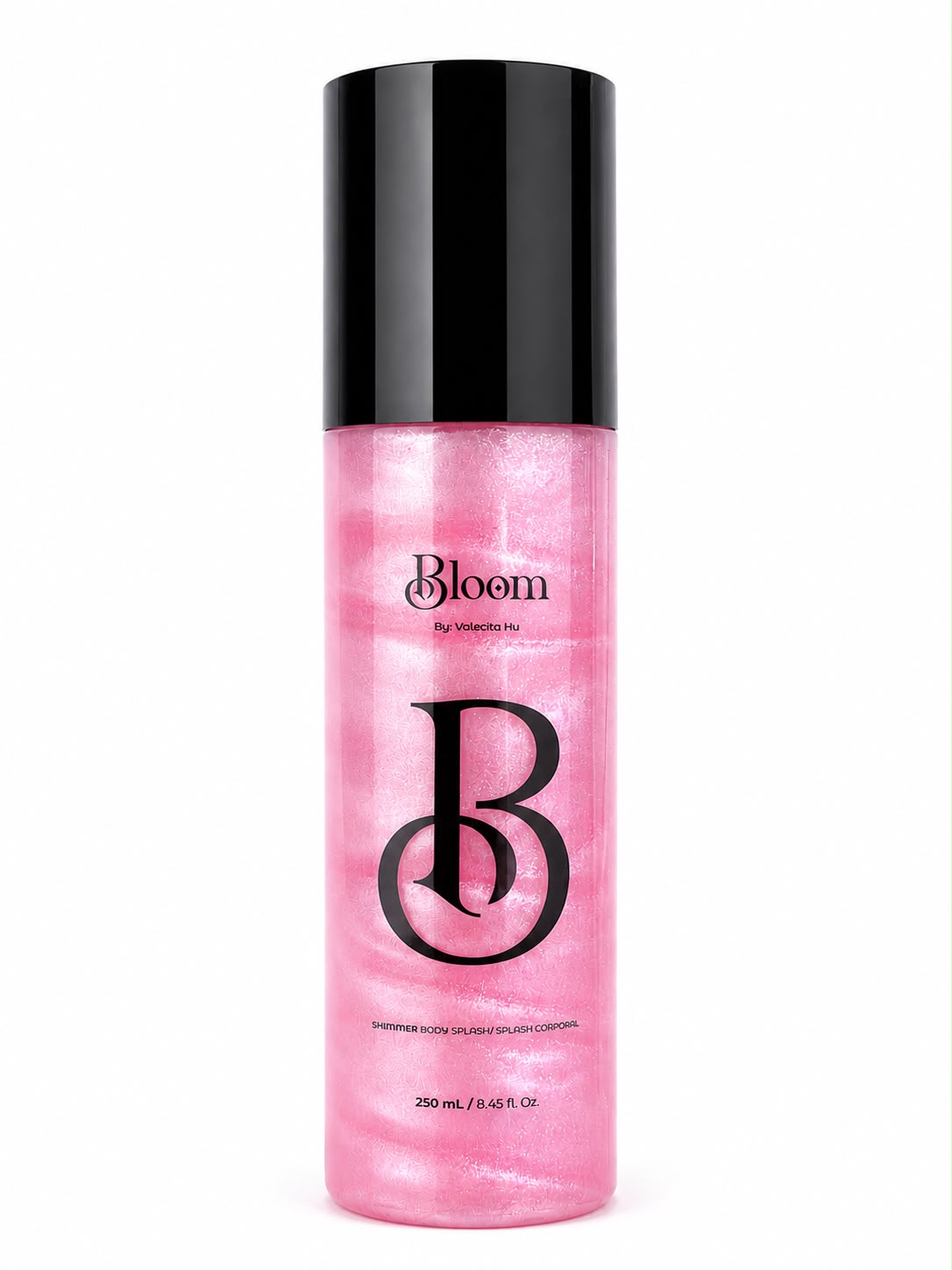 Body Splash Bom Bom Bloom 250ml con shimmer, aroma sandía fresca